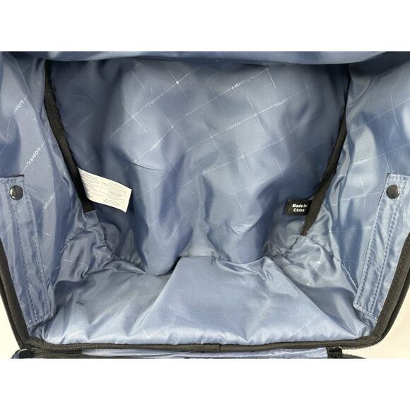 Travel, pro Marquis Softside Lightweight Rolling Underseat Tote Upright 2 Wheel - Picture 12 of 13